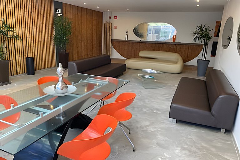 115 Flat decorado próx Praia de Pipeline