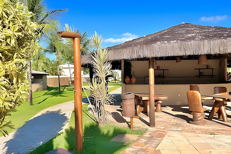 102 Village decorado próx Praia da Espera