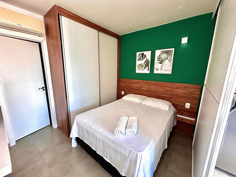 115 Flat decorado próx Praia de Pipeline