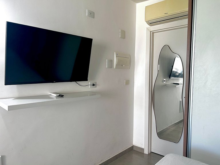 115 Flat decorado próx Praia de Pipeline